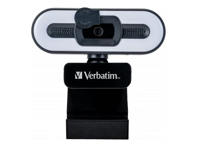 Verbatim Webcam mit Mikro+Licht AWC-02 Full HD 1080p Autof retail, Ansicht 3