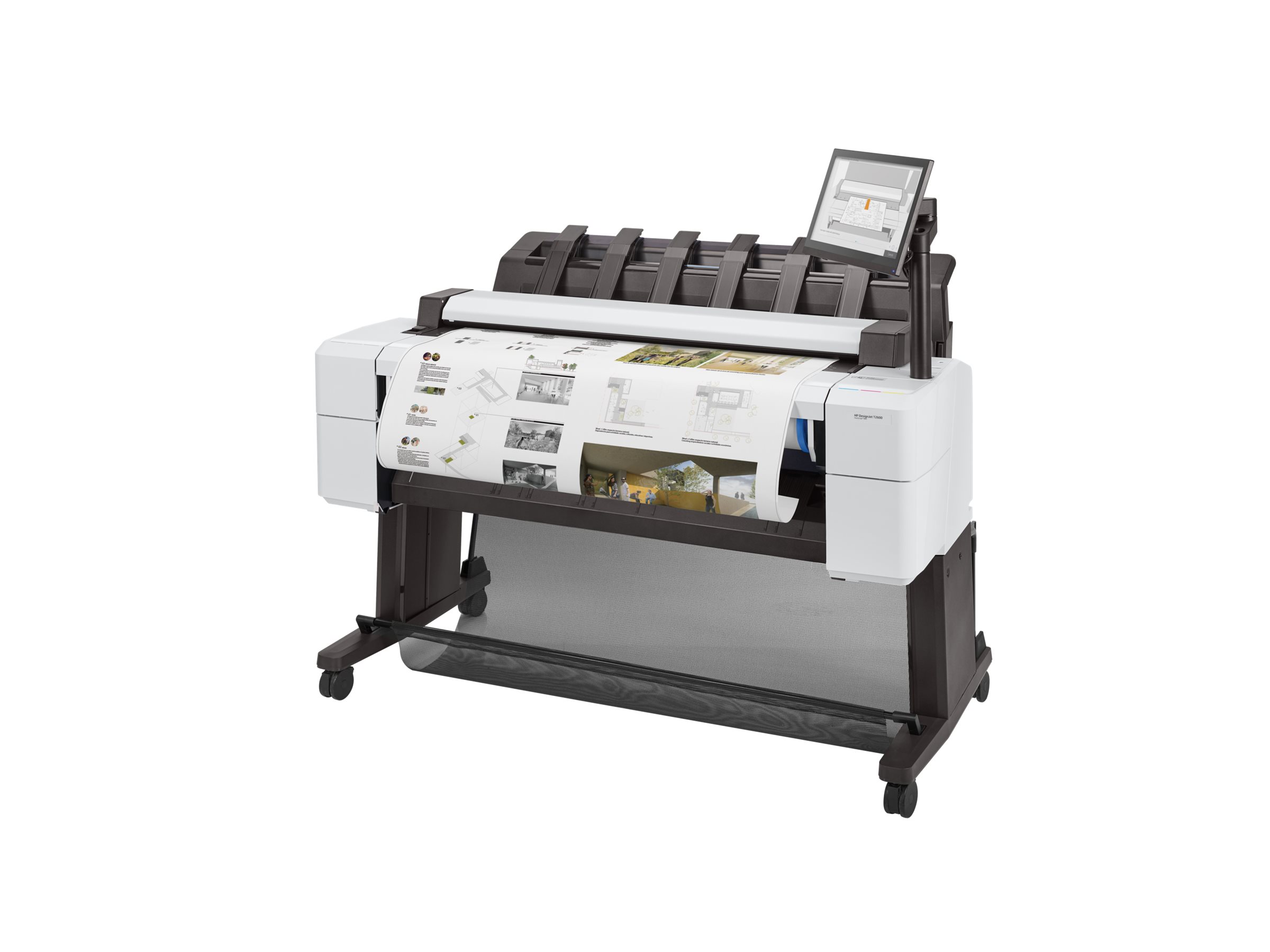 HP DesignJet T2600 PostScript - 914 mm (36") Multifunktionsdrucker - Farbe - Tintenstrahl - 914 x 8000 mm, 610 x 15000 mm (Original)