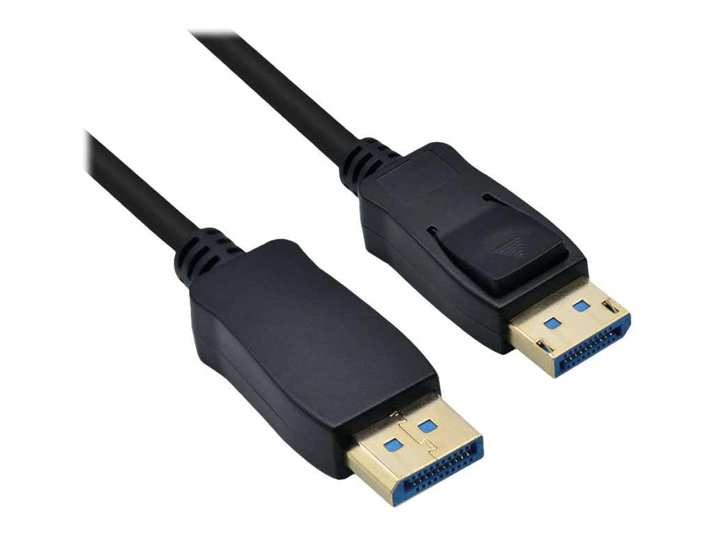 Roline - DisplayPort-Kabel - DisplayPort (M) eingerastet zu DisplayPort (M) eingerastet - DisplayPort 2.0 - 3 m - unterstützt 8K 60 Hz (7680 x 4320), unterstützt 4K 120 Hz (3840 x 2160)
