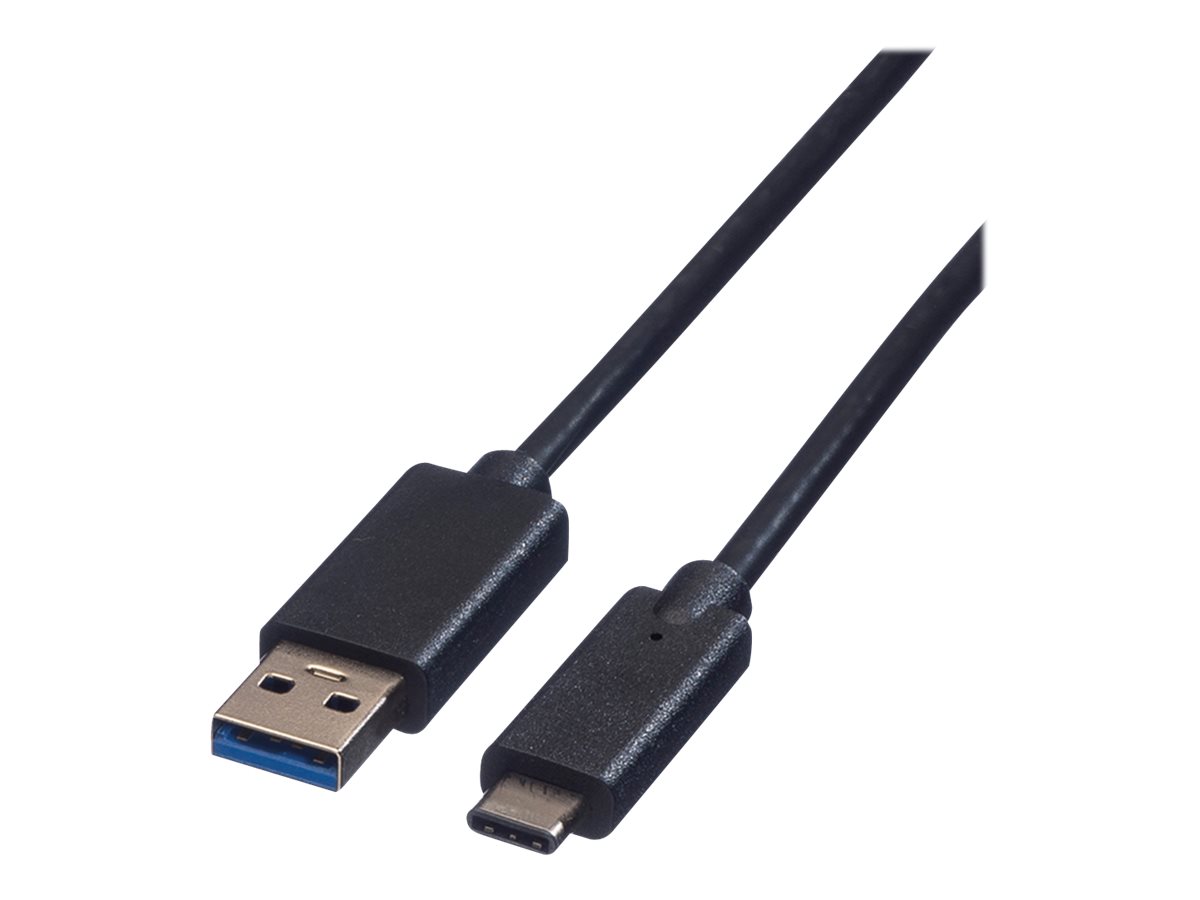 ROLINE USB-Kabel - USB Typ A (M) zu USB-C (M)