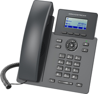 Grandstream GRP2601 - IP-Telefon - Schwarz - Kabelgebundenes Mobilteil - 1 Zeilen - LCD - 5,61 cm (2.21 Zoll)