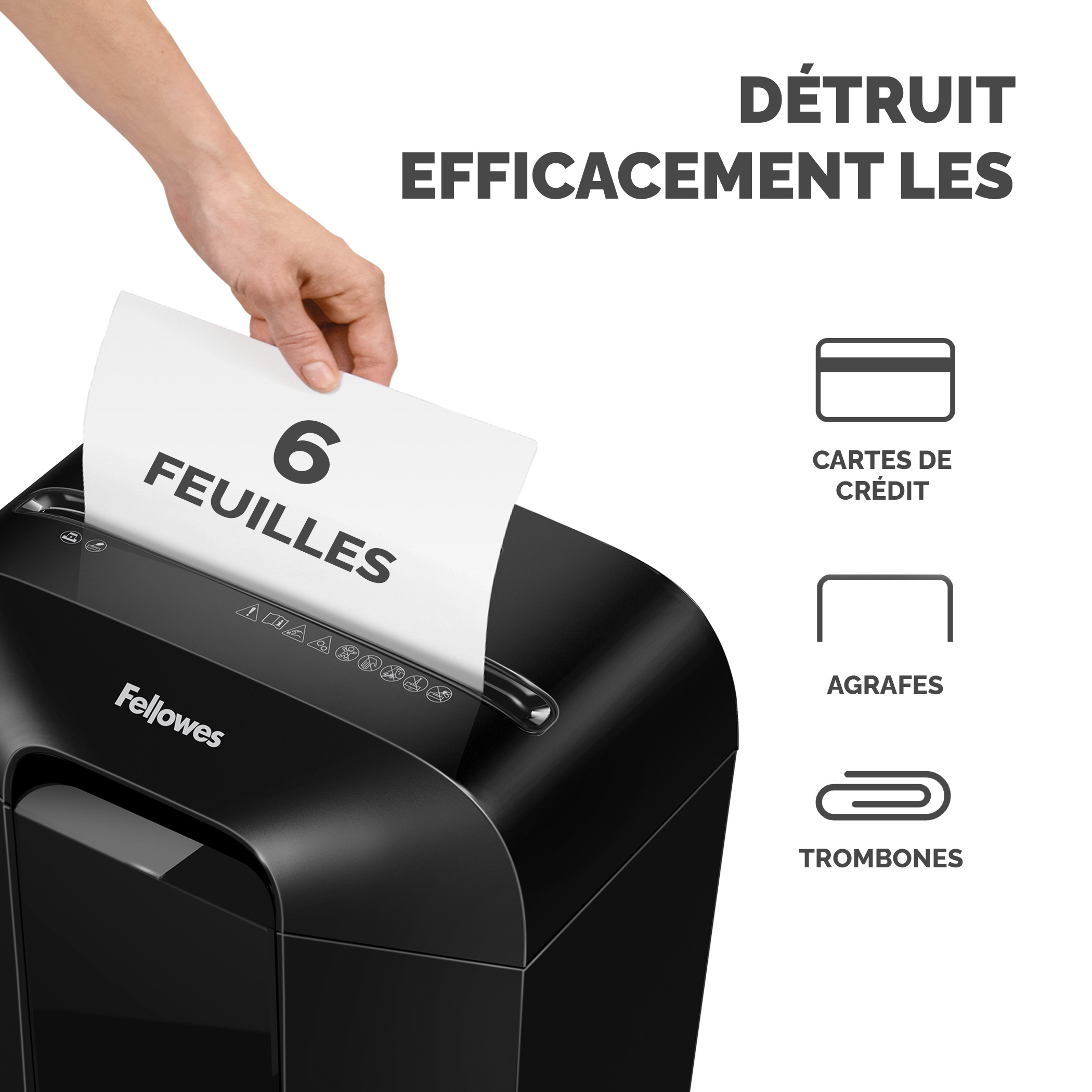 Fellowes Powershred LX25 - Vorzerkleinerer - Partikelschnitt, Ansicht 2