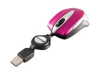 Verbatim USB Maus Go Mini Optical Travel hot pink retail
