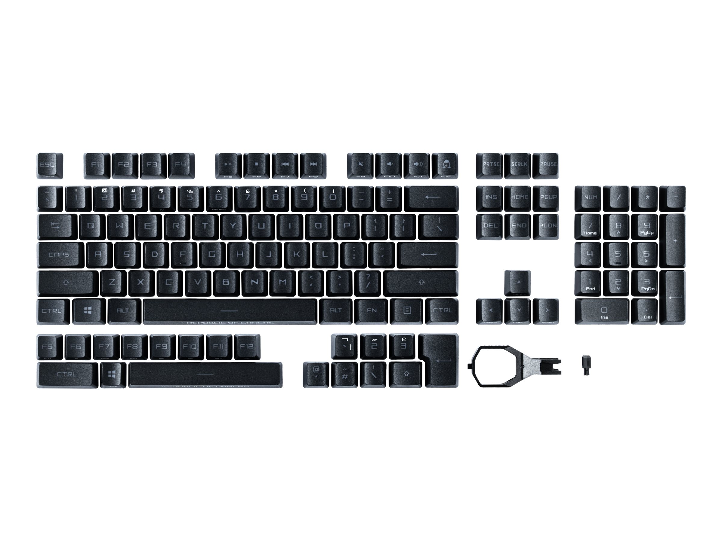 ASUS ROG PBT Doubleshot - Tastenkappen-Satz