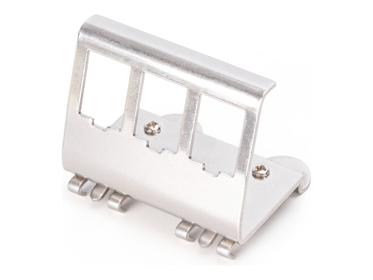 DIGITUS Hutschienenadapter für 3x Keystone Modul