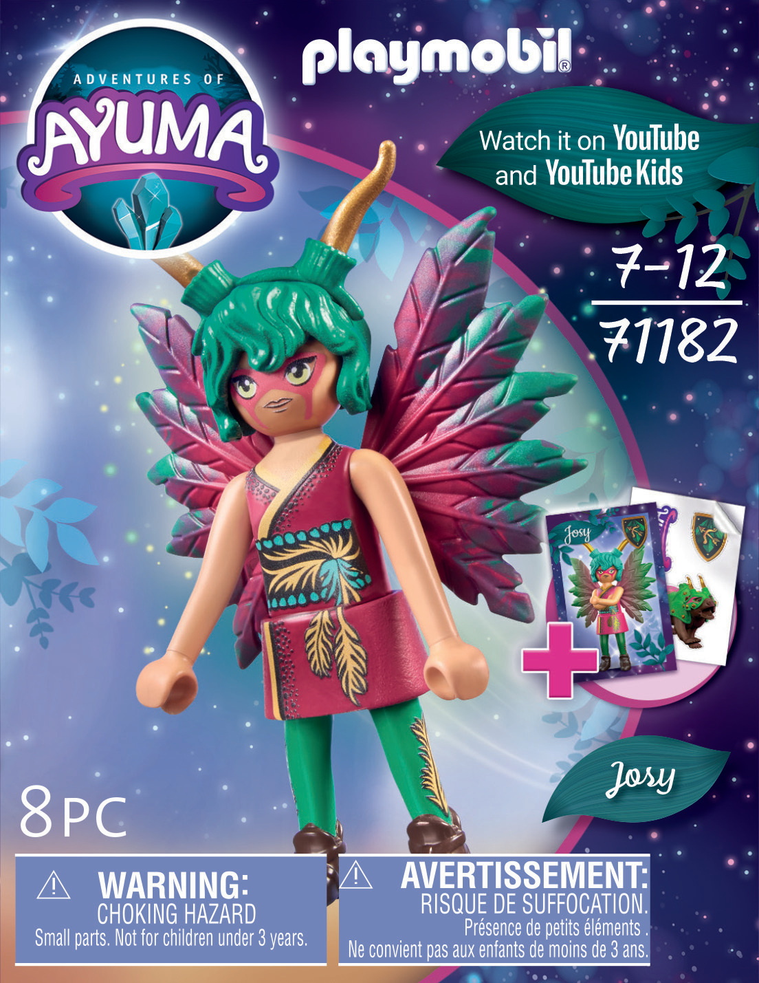 PLAYMOBIL Ayuma Knight Fairy Josy - 7 Jahr(e) - Mehrfarbig, Ansicht 4