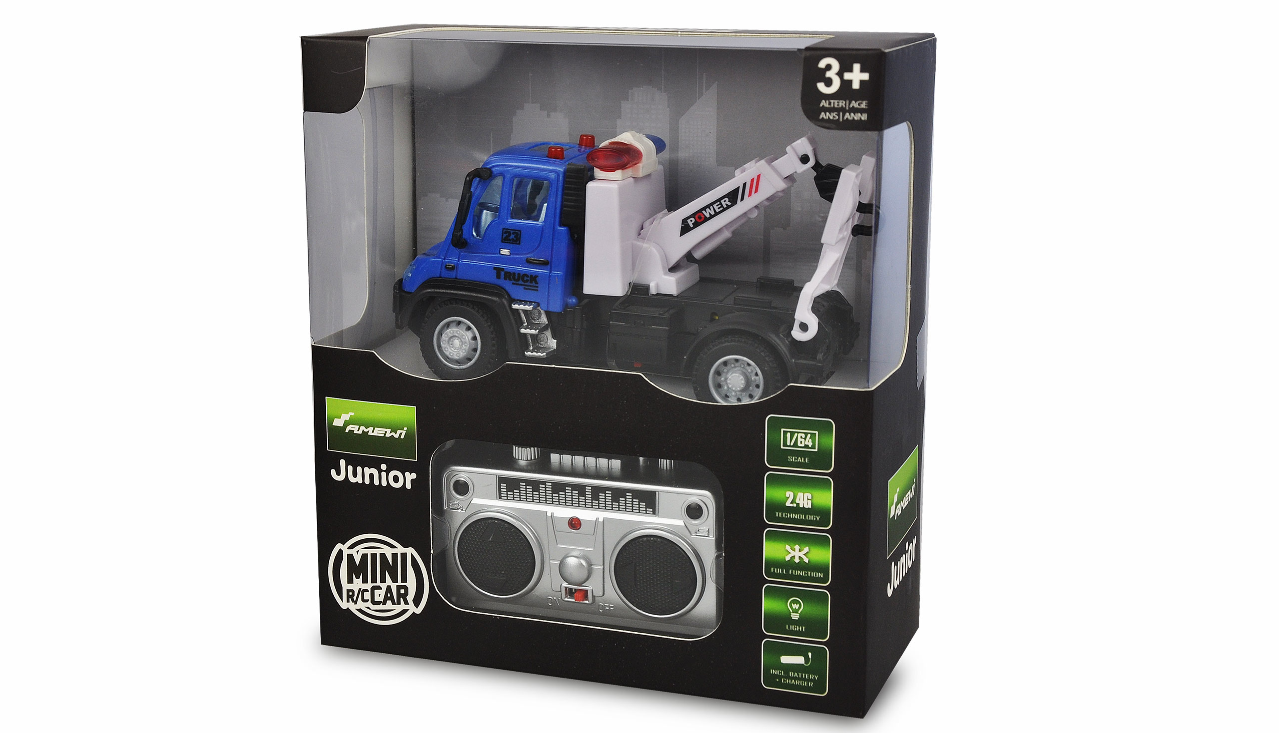 Amewi Mini Truck - 1:64 - 3 Jahr(e) - 500 mAh - 124 g, Ansicht 2