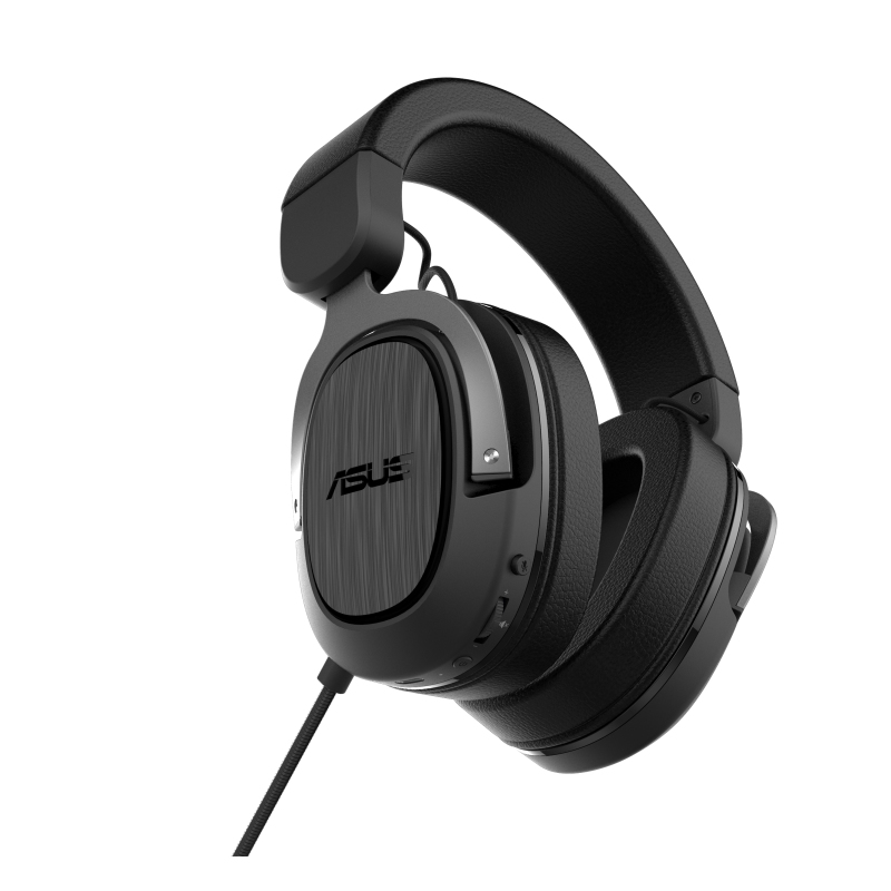 ASUS TUF Gaming H3 Wireless - Kopfhörer - Kopfband - Gaming - Grau - Binaural - Drehregler