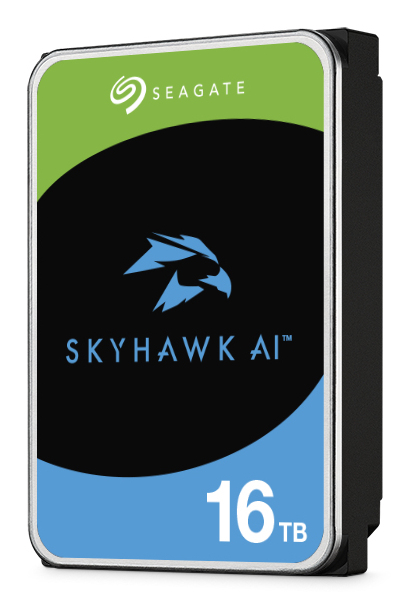 Seagate SkyHawk AI ST16000VE004 - Festplatte - 16 TB - intern - 3.5 (8.9 cm), Ansicht 3