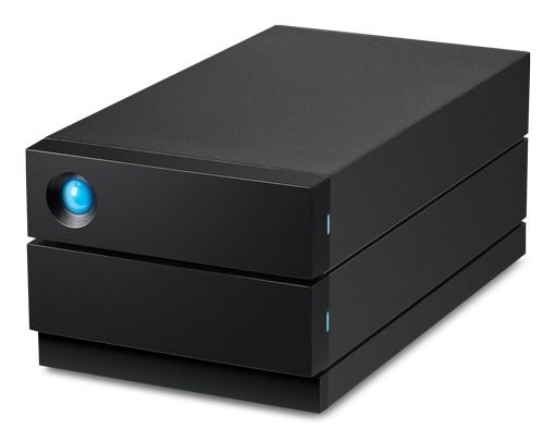LaCie 2big RAID STHJ16000800 - Festplatten-Array - 16 TB - 2 Schächte - HDD 8 TB x 2 - USB 3.1 Gen 2 (extern), Ansicht 2