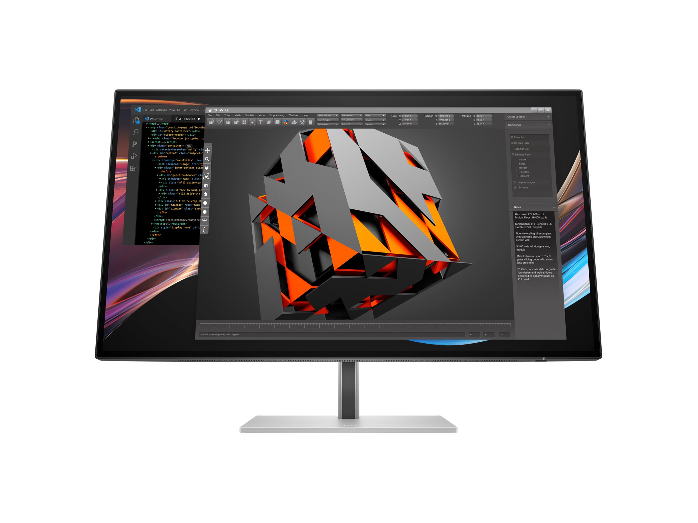 HP 727pk - Series 7 Pro - LED-Monitor - 68.6 cm (27")
