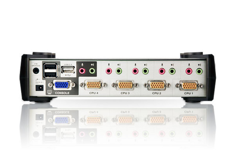 ATEN CS1734B - KVM-/Audio-/USB-Switch - 4 x KVM/Audio/USB, Ansicht 2