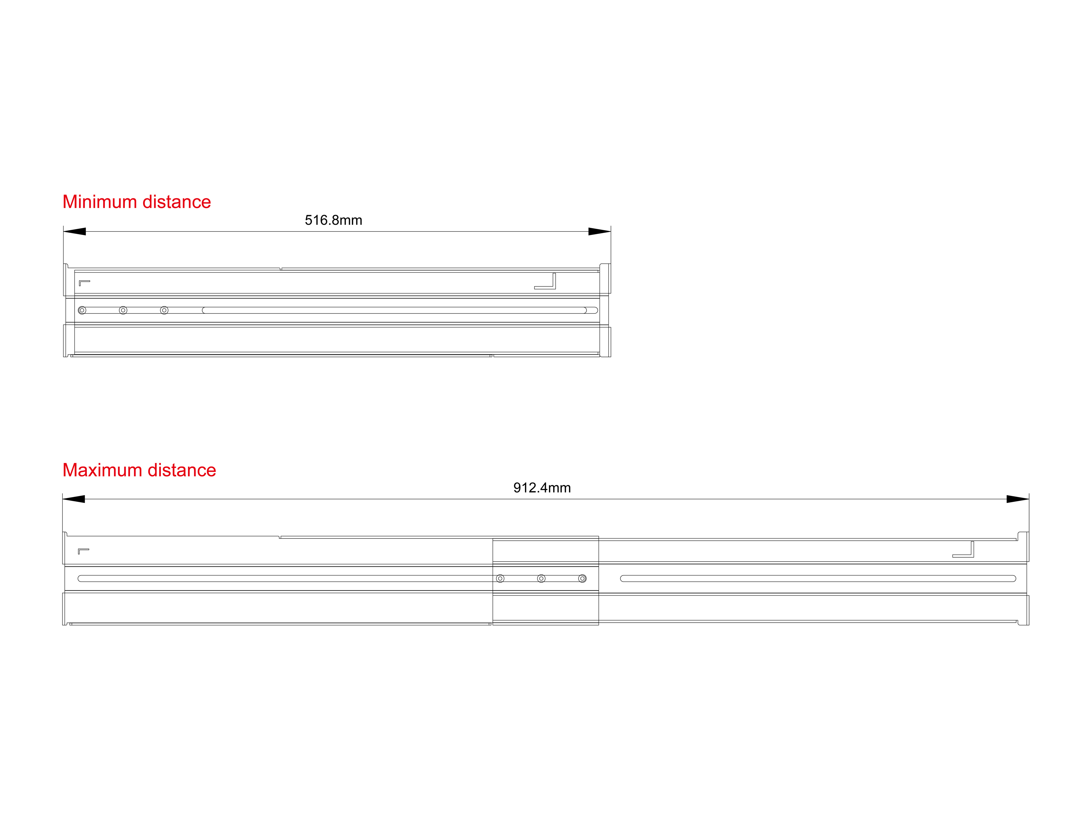 Conceptronic Rackmount Rail Kit 2U, Ansicht 2