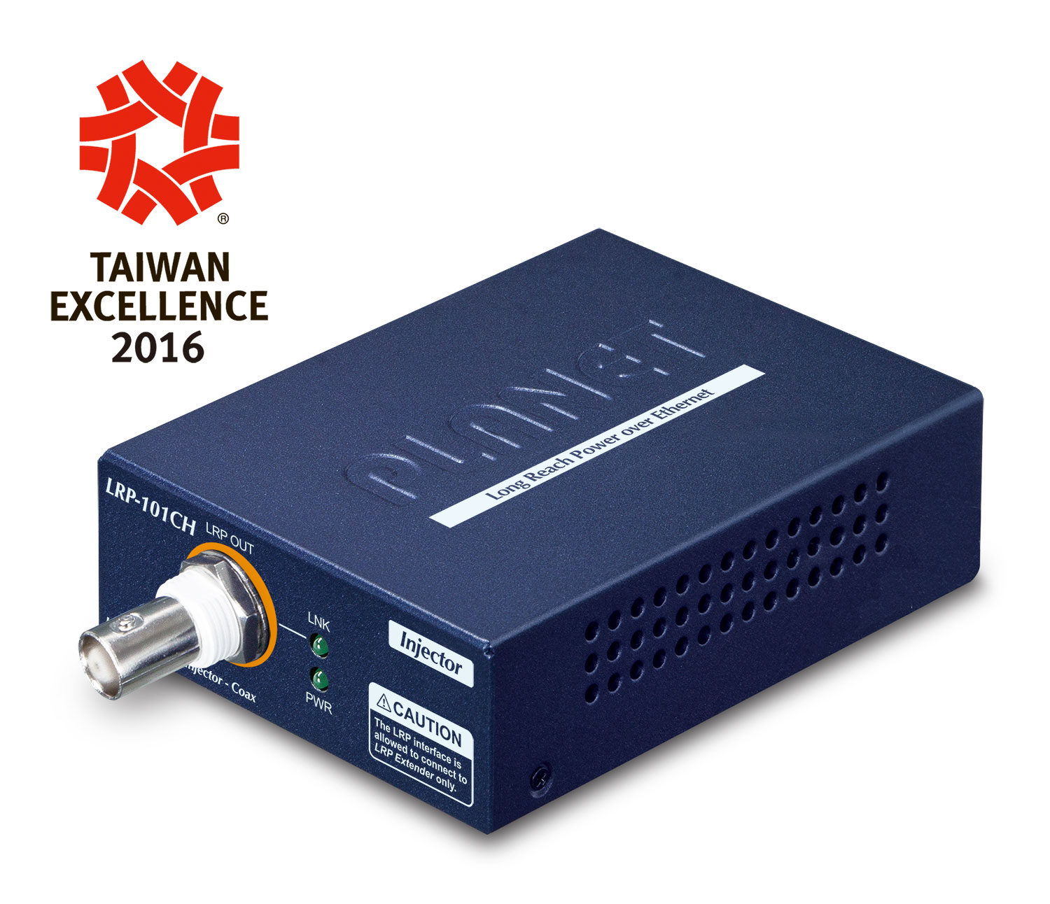 Planet LRP-101C-KIT - Netzwerksender & -empfänger - 1000 m - 10,100 Mbit/s - 10/100Base-T(X) - Blau, Ansicht 2