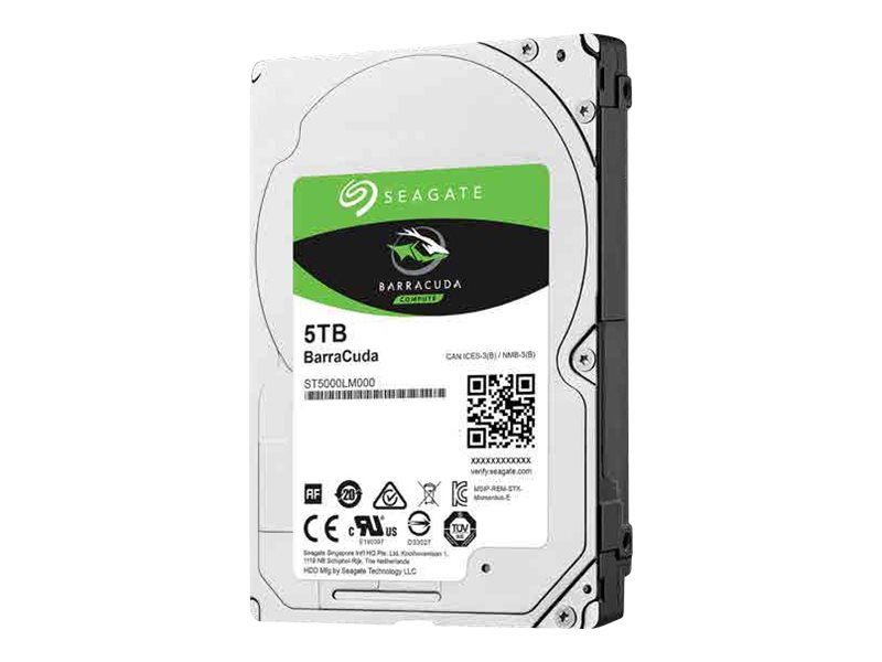 Seagate Guardian BarraCuda ST5000LM000 - Festplatte - 5 TB - intern - 2.5 (6.4 cm)