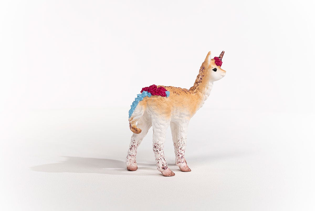 Schleich Bayala 70743 Lama Einhorn Spielfigur, Ansicht 3