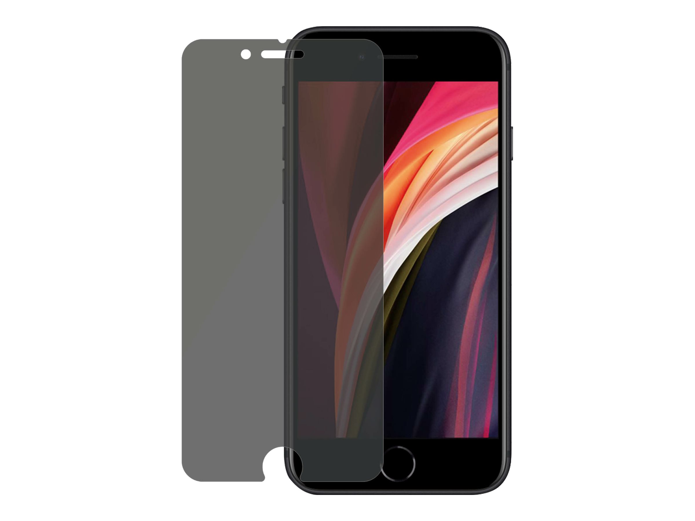 PanzerGlass Privacy - Bildschirmschutz für Handy - mit Sichtschutzfilter - für Apple iPhone 6, 6s, 7, 8, SE, Ansicht 4