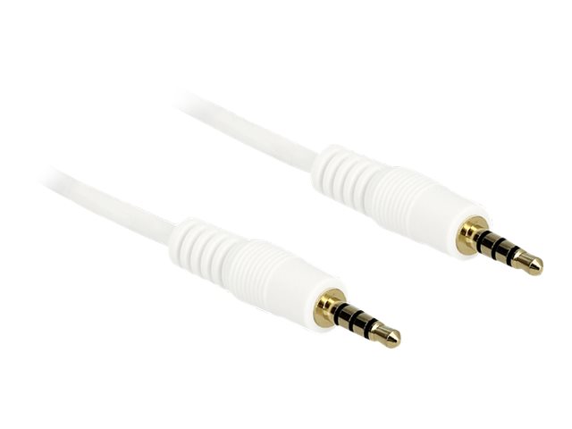 Delock Headset-Kabel - 4-poliger Mini-Stecker männlich zu 4-poliger Mini-Stecker männlich