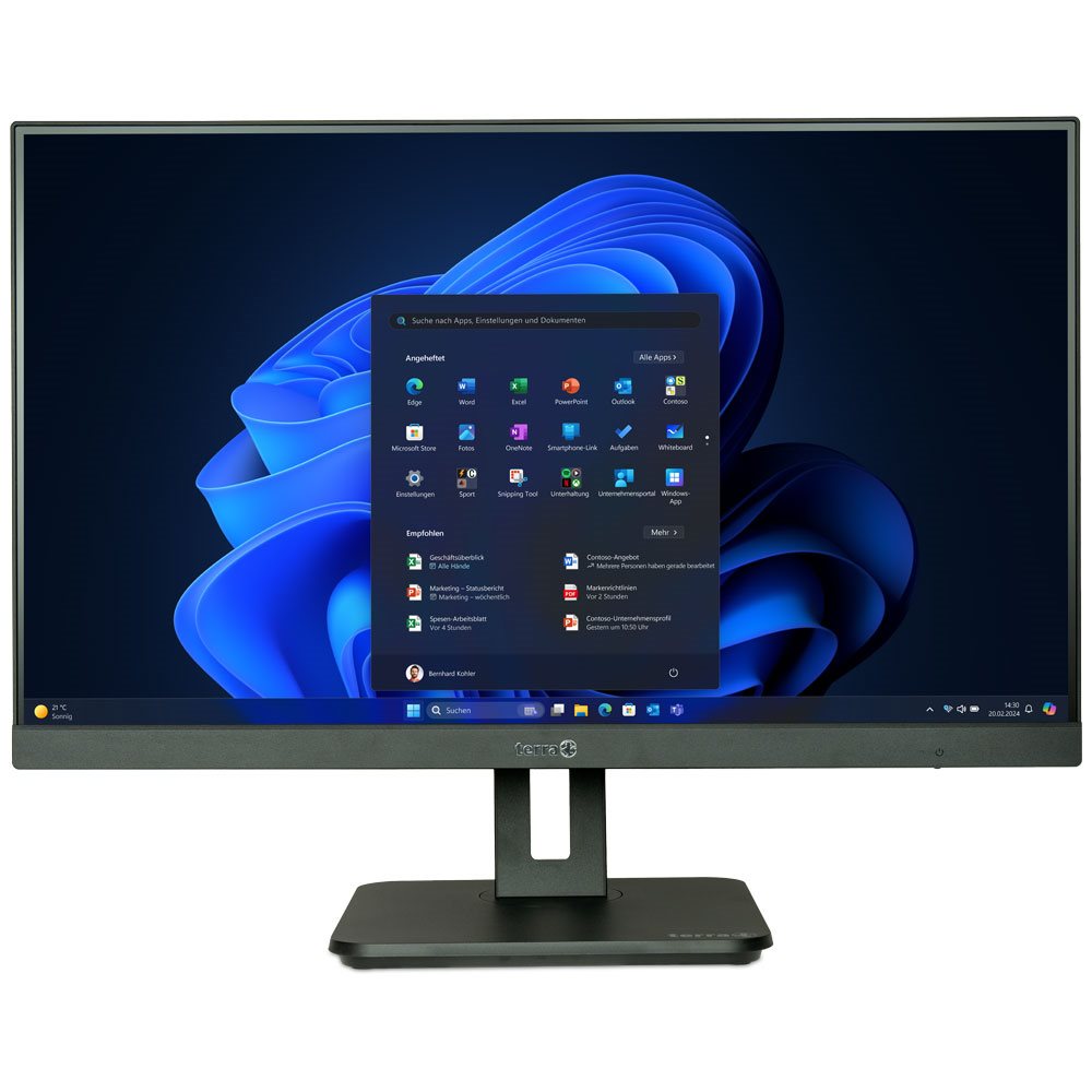 TERRA PC-BUSINESS 1000189 - All-in-One mit Monitor - Core i5 - RAM: 16 GB DDR5 - HDD: 1.000 GB Serial ATA