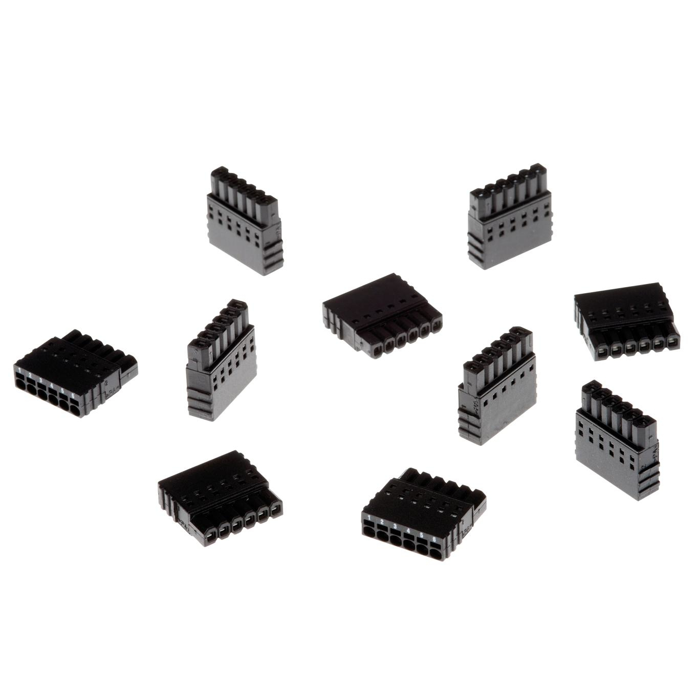 Axis TU6009 - Datenanschluss - 6-poliger Anschlussblock (W), Ansicht 2
