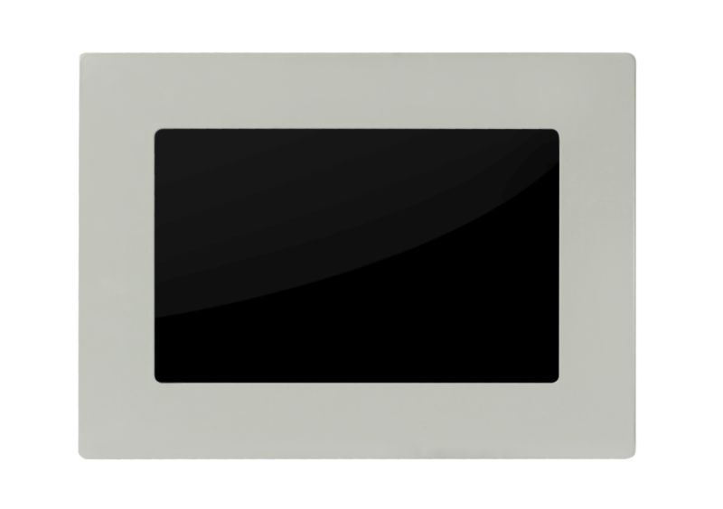 ALLNET Touch Display Tablet 10 Zoll zbh. Blende für Einbaurahmen weiß breit, Ansicht 3