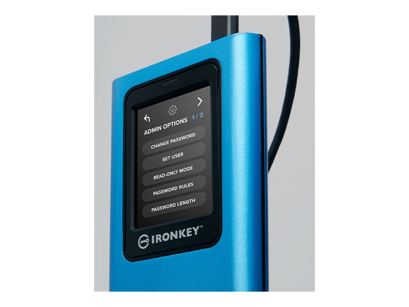 Kingston IronKey Vault Privacy 80 - SSD - verschlüsselt - 1920 GB - extern (tragbar), Ansicht 4