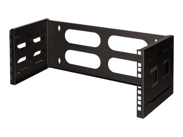 LogiLink Rack Bracket - geeignet für Wandmontage - Schwarz, RAL 9003 - 4U - 48.3 cm (19")