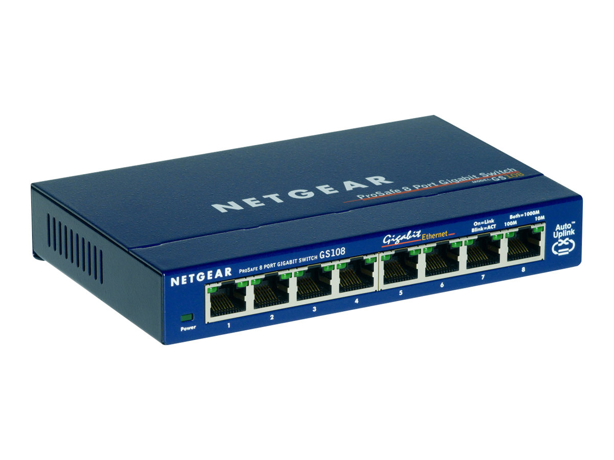 Switch / ProSafe / 8x10/100/1000TX / externes Netzteil