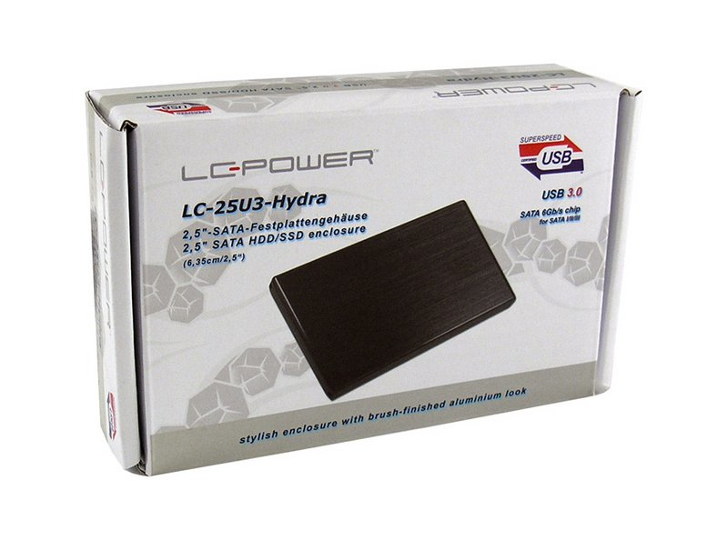 LC-Power LC-25U3-Hydra - Speichergehäuse - 2.5 (6.4 cm), Ansicht 2