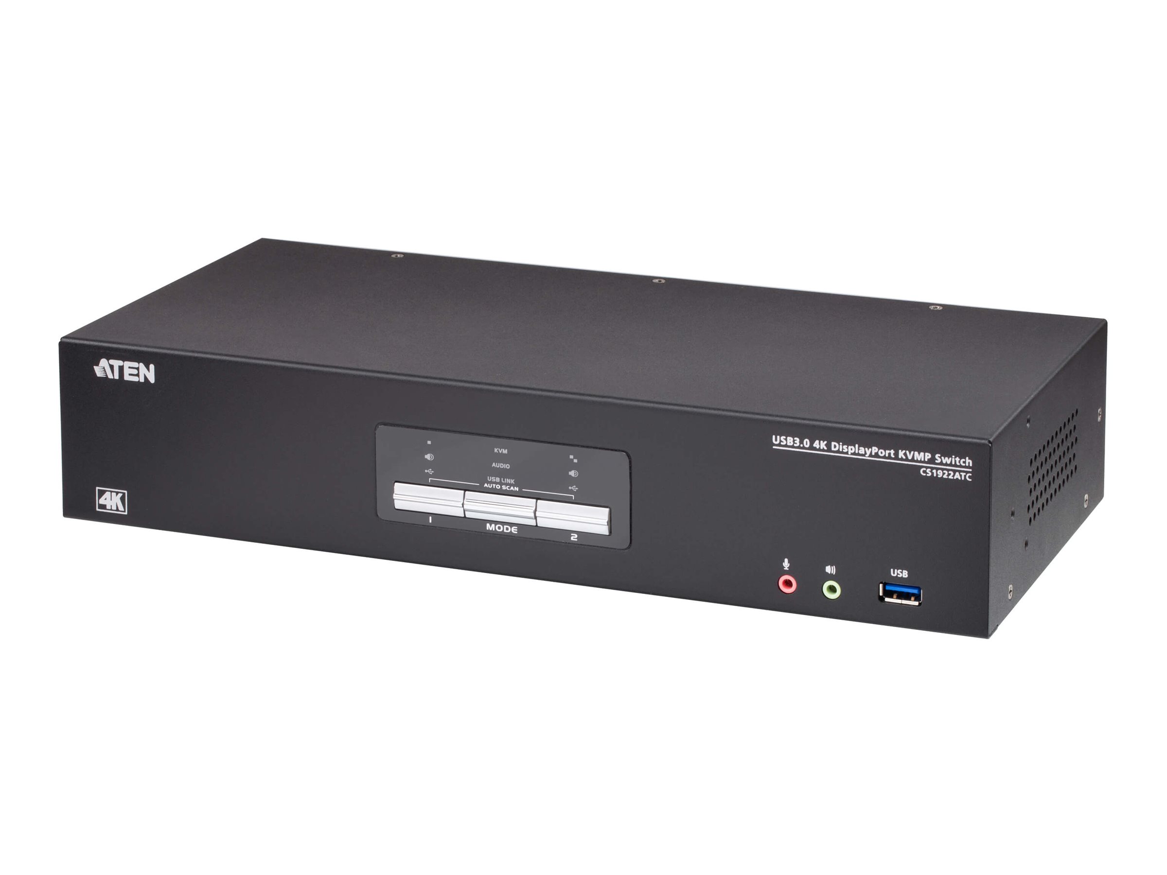 ATEN CS1922ATC-AT-G - KVM-/Audio-/serieller/USB-Switch