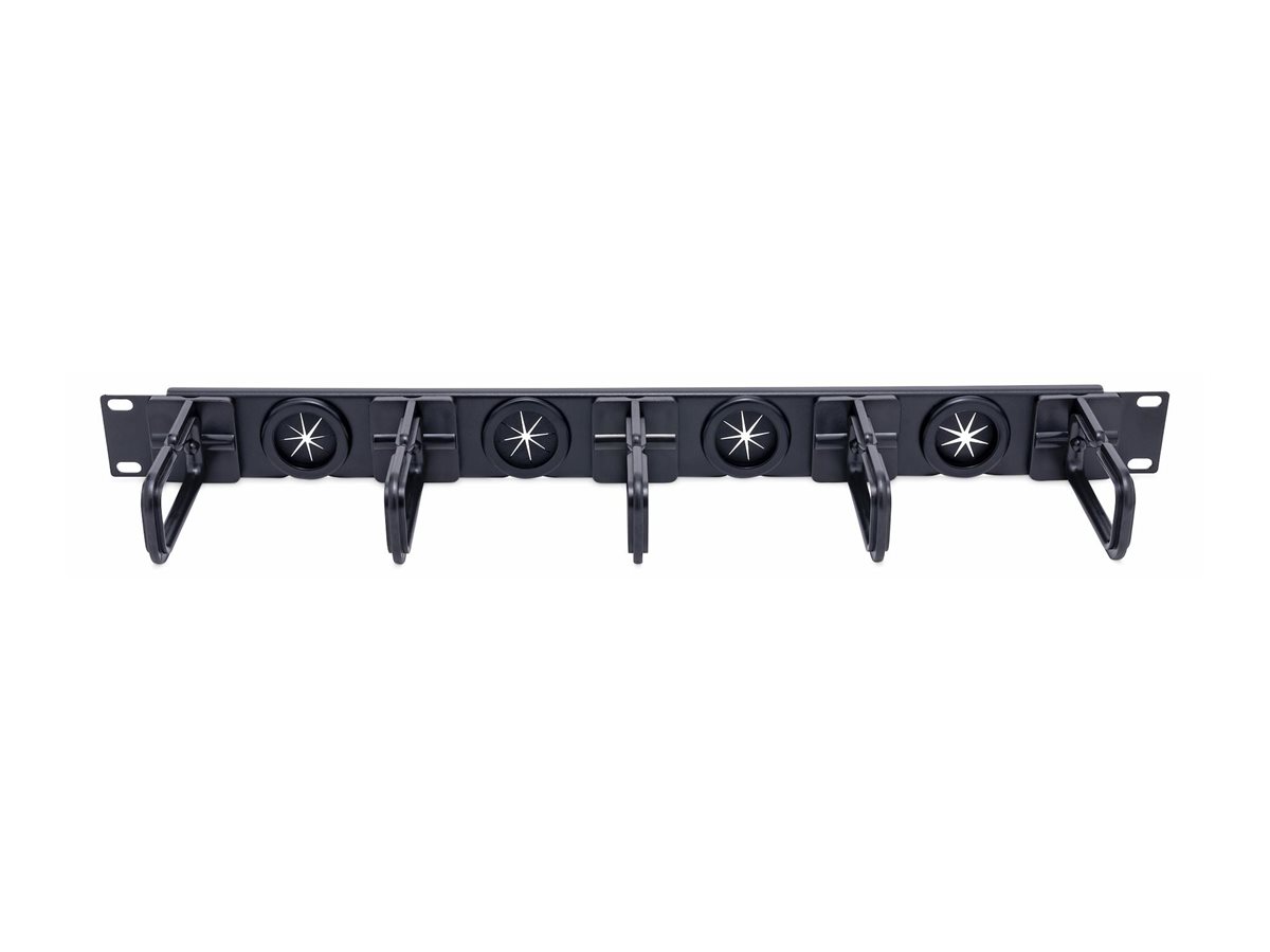 StarTech.com Kabelmanagement Panel für Server Rack - D-Ringe - Kabelmanager - Patch Kabel Management / Führung, Ansicht 3