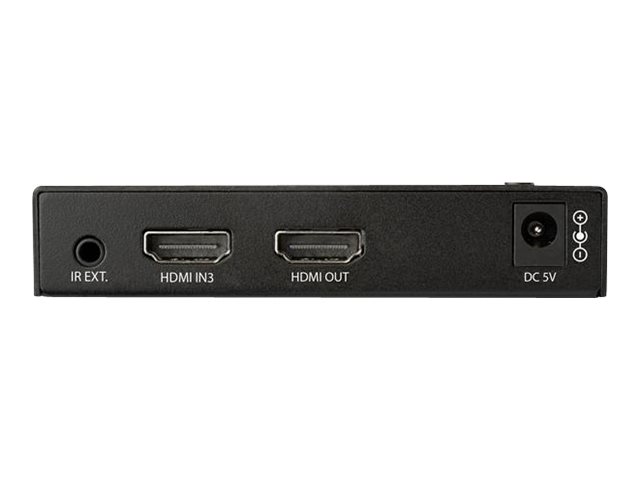 StarTech.com 4-Port HDMI Video Switch - 3x HDMI und 1x DisplayPort - 4K 60Hz