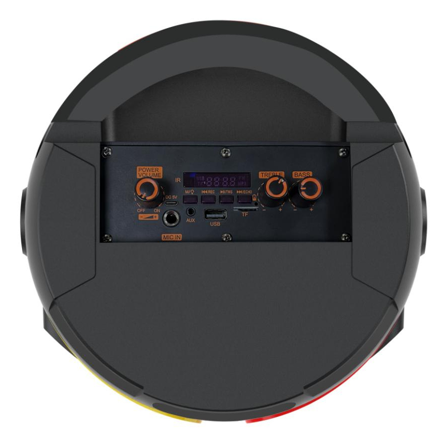 Inter Sales DENVER BPS-355 - Party-Soundsystem - kabellos, Ansicht 2