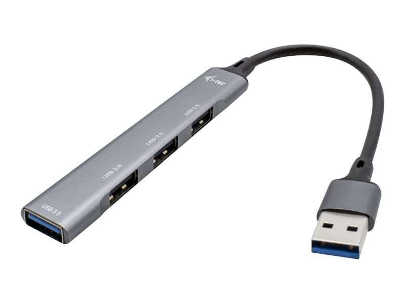 i-tec USB 3.0 Metal HUB - Hub - 1 x SuperSpeed USB 3.0 + 3 x USB 2.0, Ansicht 5
