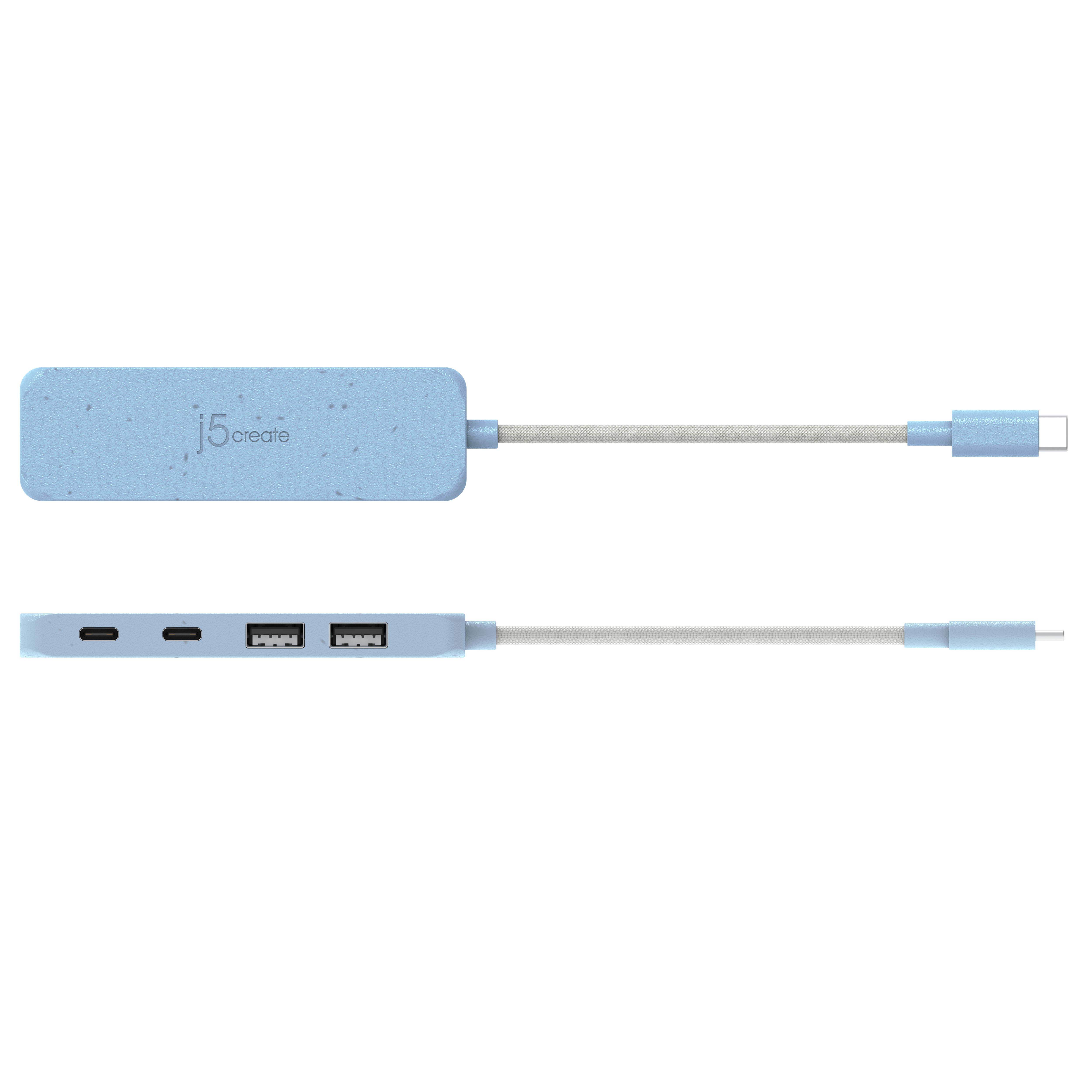 j5create JCH342EC - Hub - eco-friendly, USB-C, Ansicht 2