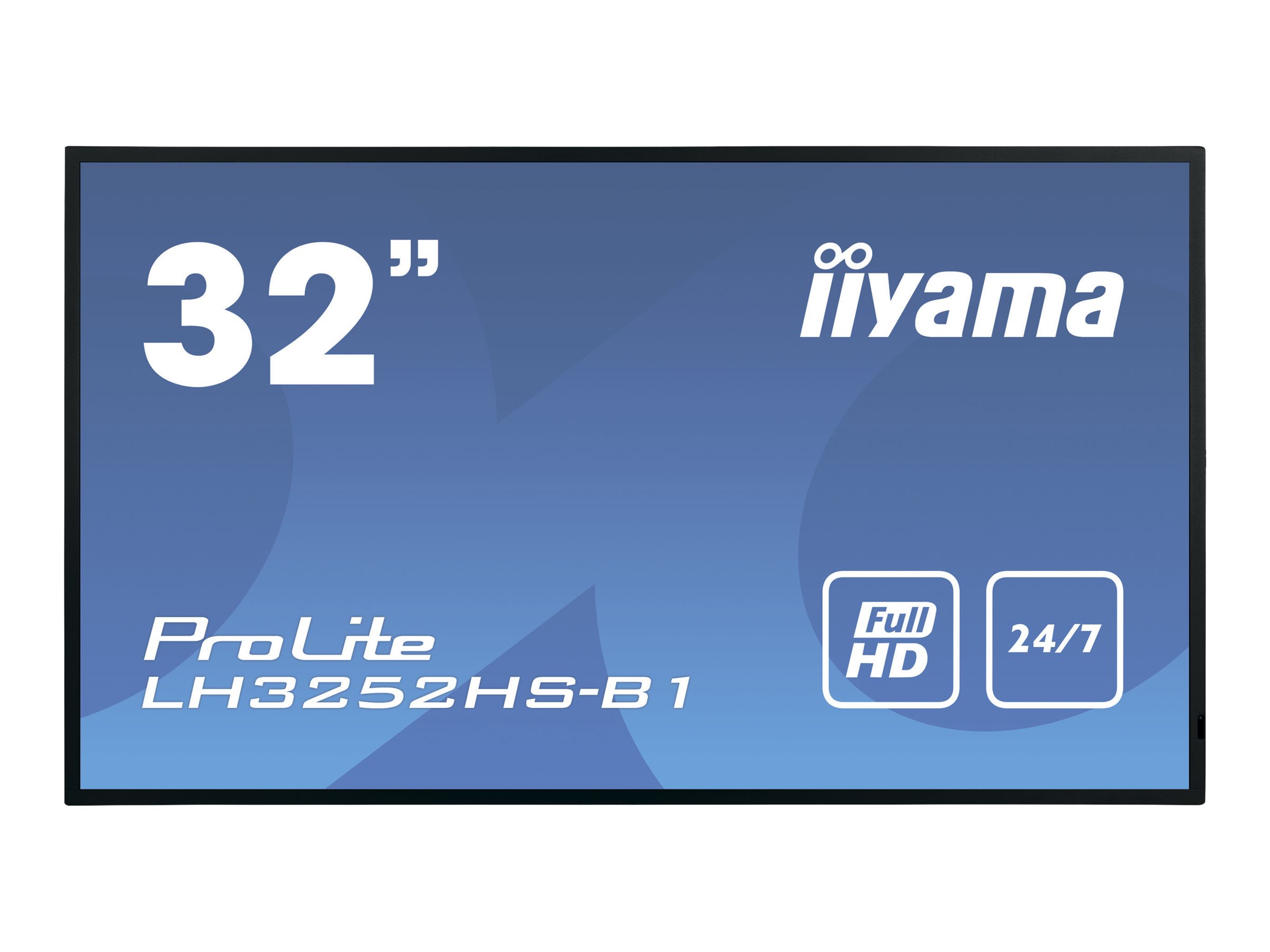 Iiyama DS LH3252HS 80cm black 24h 32/1920x1080/VGA/DVI/HDMI/LAN/LS/