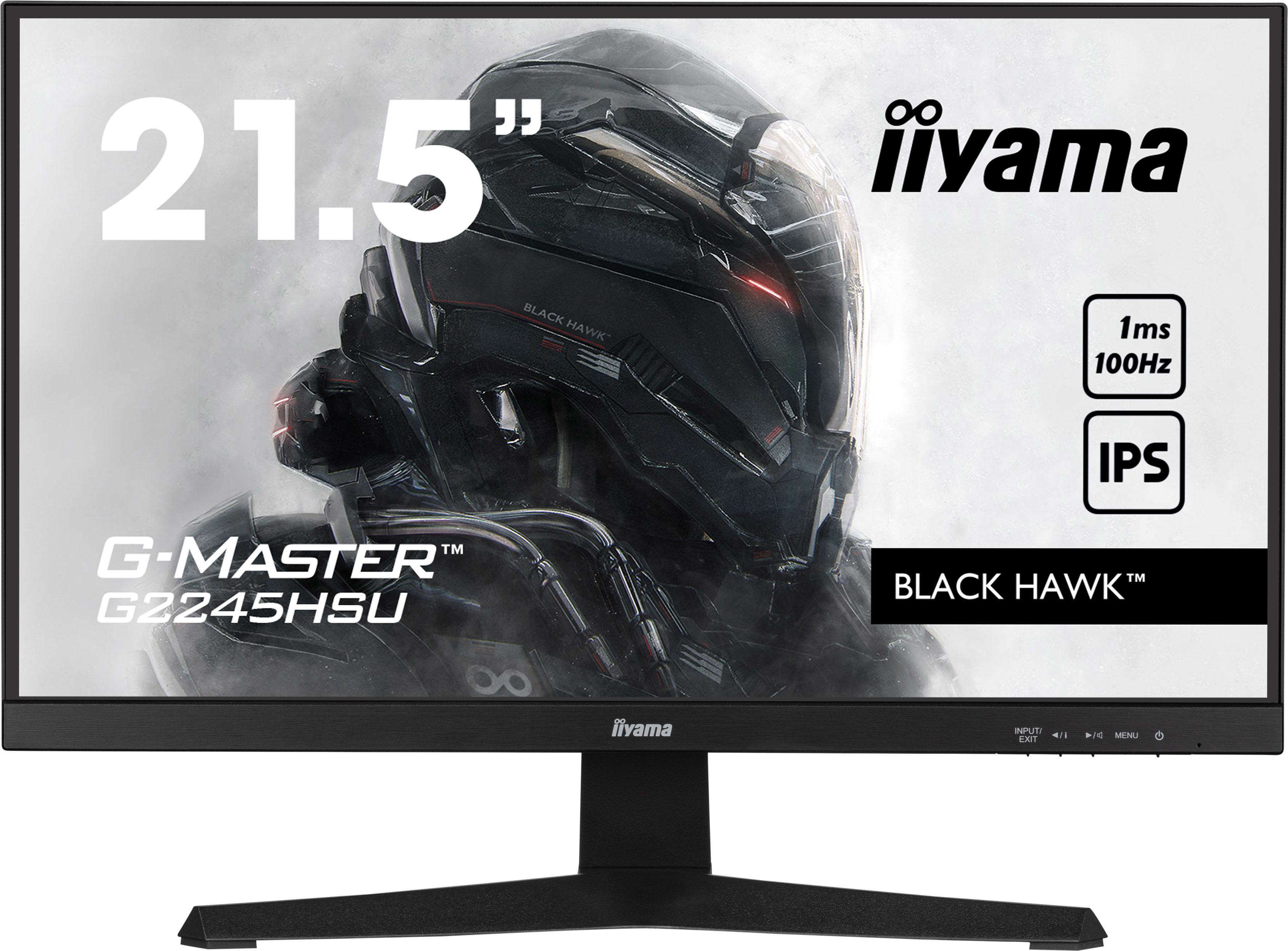 Iiyama G-MASTER Black Hawk G2245HSU-B2 - LED-Monitor - 55.9 cm (22), Ansicht 2