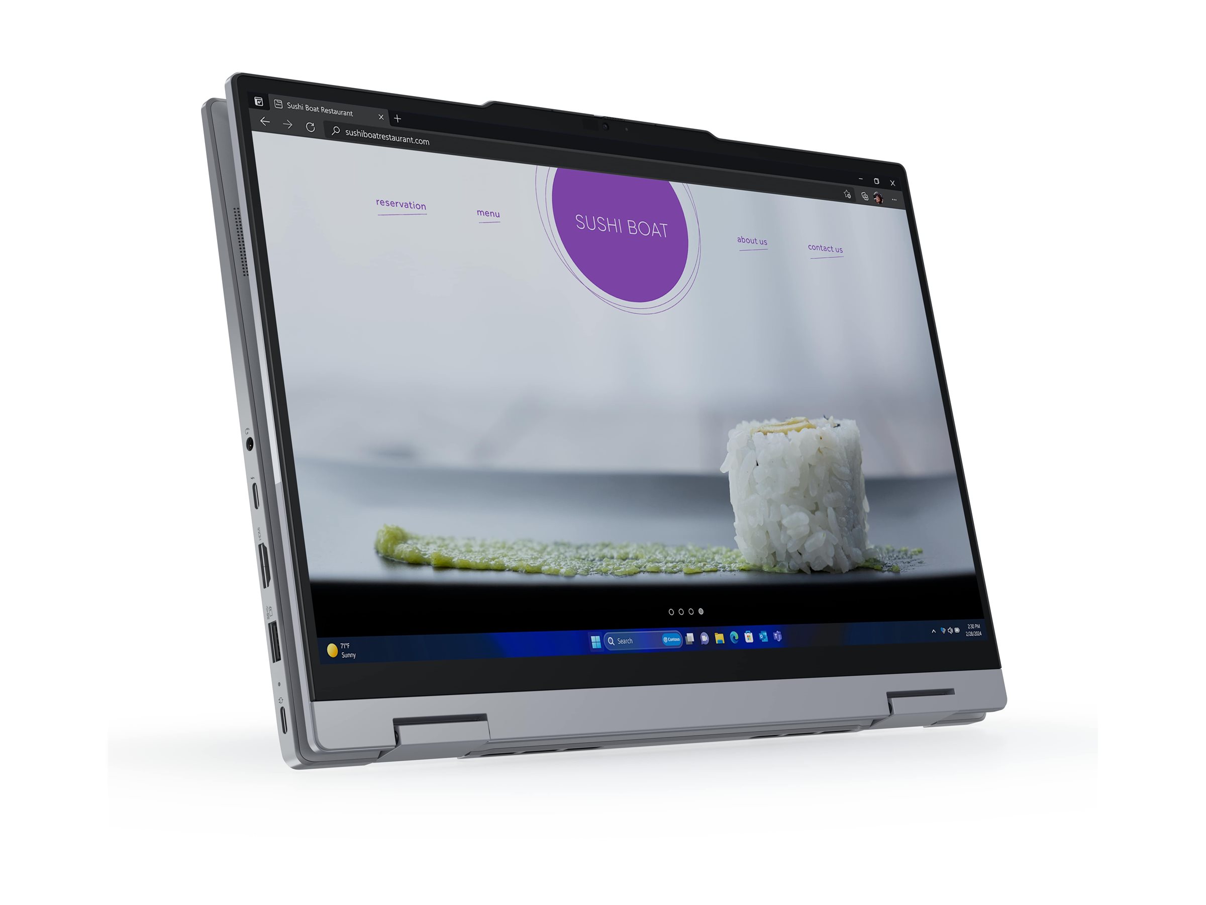 Lenovo ThinkBook 14 2-in-1 G4 IML 21MX - Flip-Design - Intel Core Ultra 5 125U  1.3 GHz - Win 11 Pro - Intel Graphics - 16 GB RAM - 512 GB SSD NVMe - 35.6 cm (14)