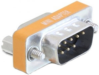 Delock Nullmodemadapter - DB-9 (M) zu DB-9 (W)