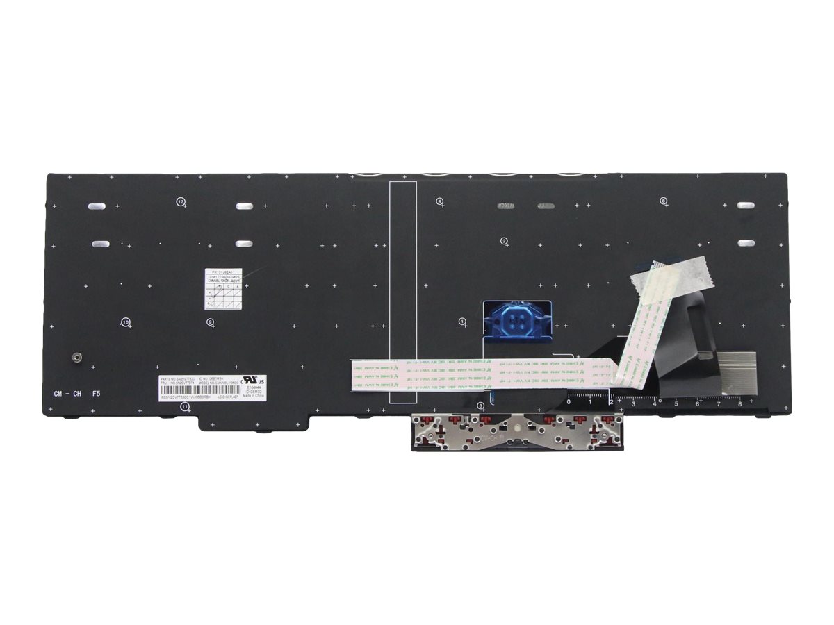 Lenovo Chicony - Ersatztastatur Notebook - mit Trackpoint, UltraNav - TL: Deutsch, QWERTZ, Ansicht 2