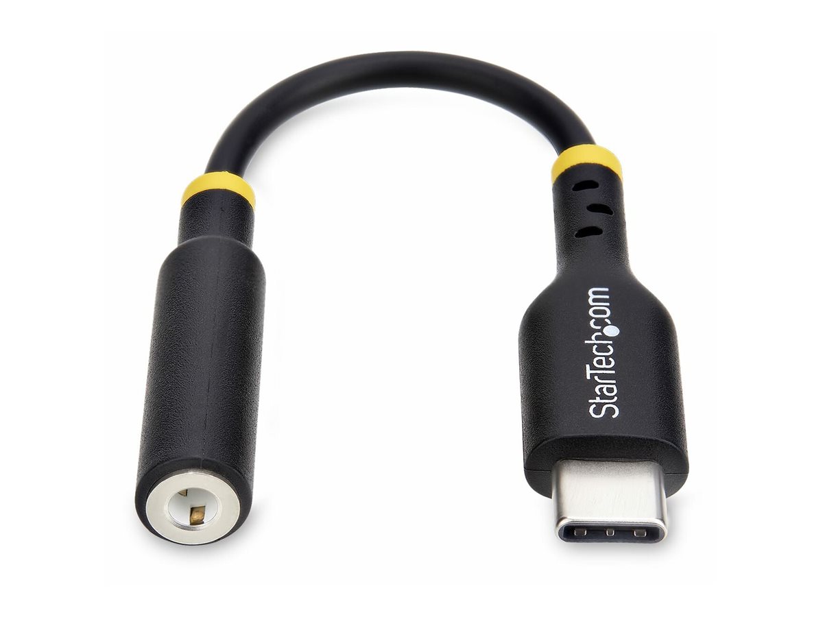 StarTech.com USB-C Audio Adapter to 3.5mm TRRS Jack, Headphone Aux Dongle, Ansicht 4