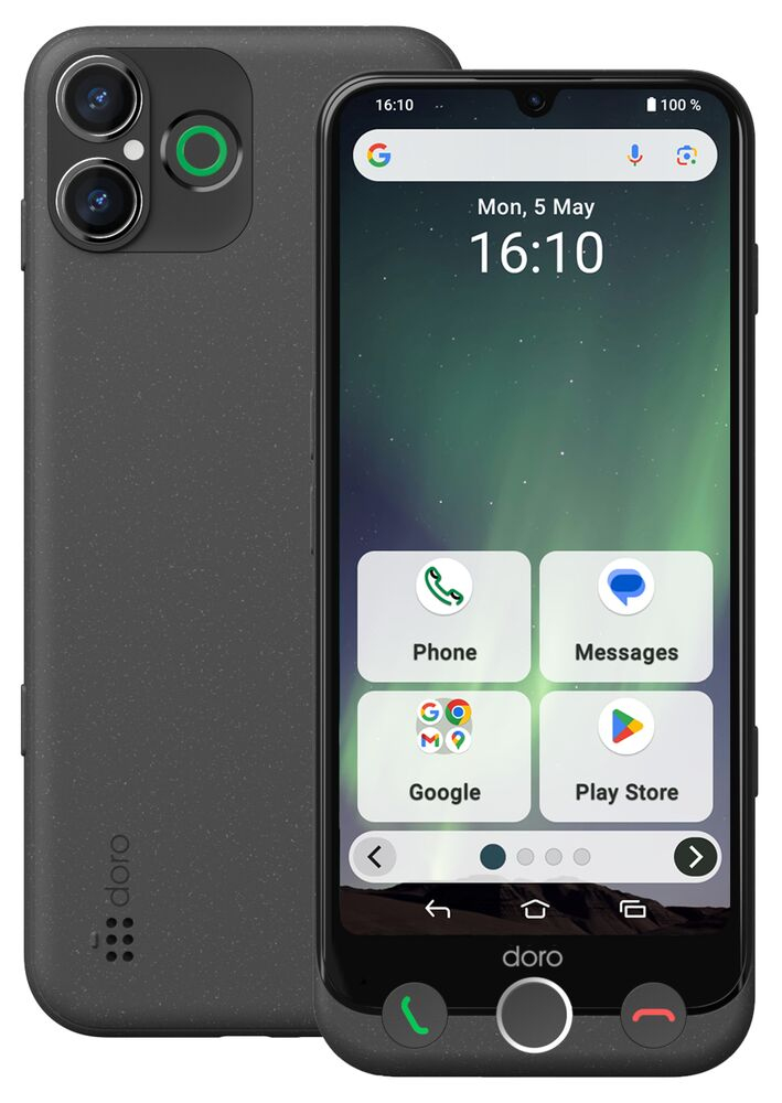 Doro Aurora A30 - graphit - Smartphone - 128 GB, Ansicht 2