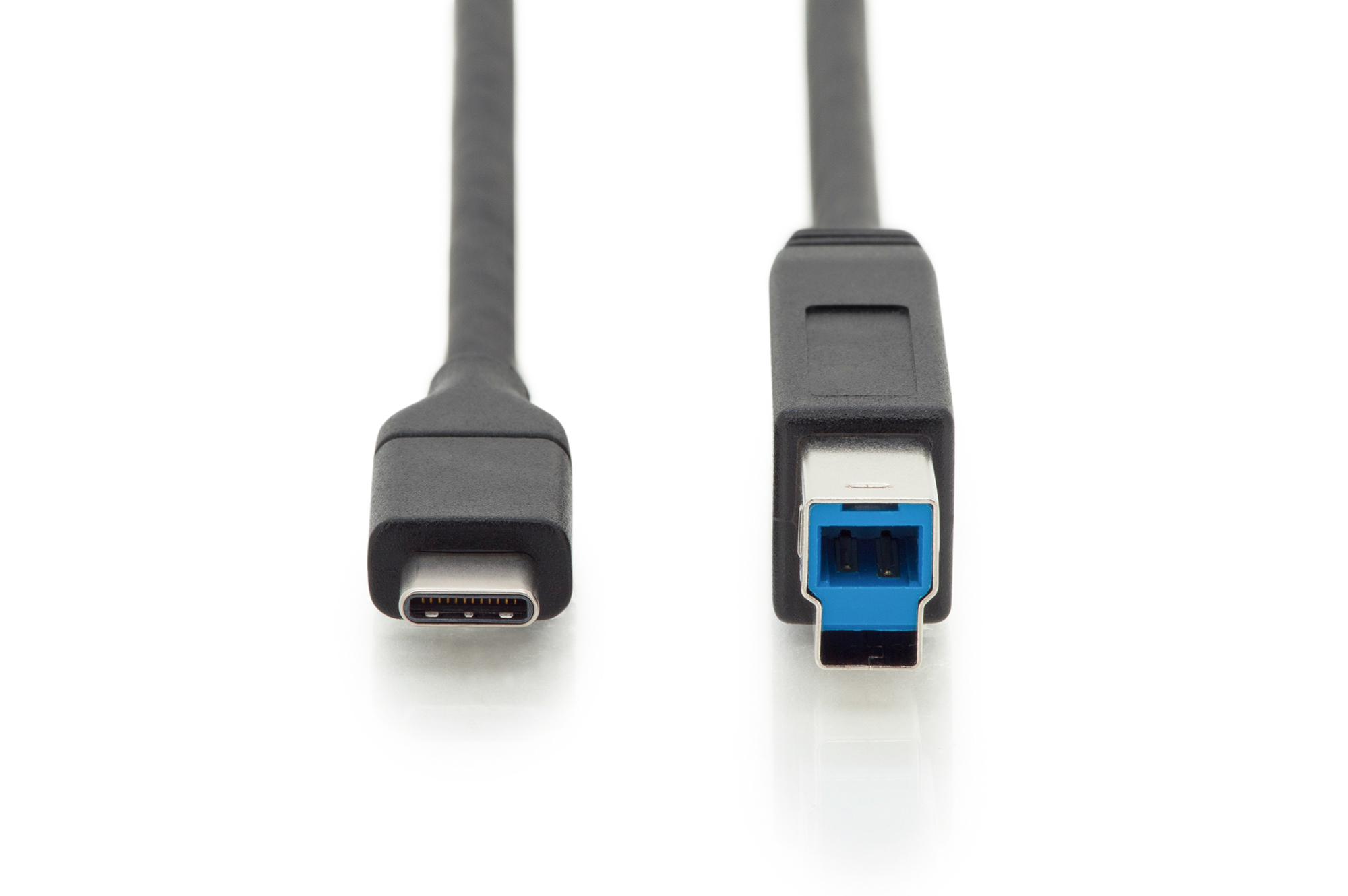 DIGITUS USB Type-C Anschlusskabel, Type-C auf B, Ansicht 2