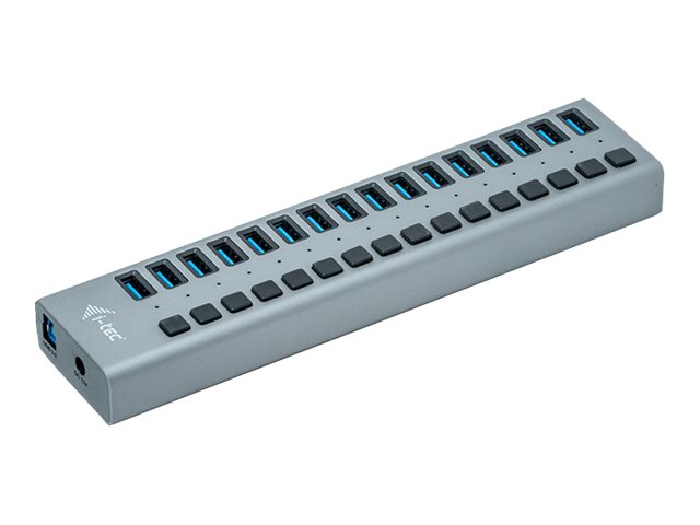i-tec USB 3.0 Charging HUB 16 port + Power Adapter 90 W, Ansicht 3