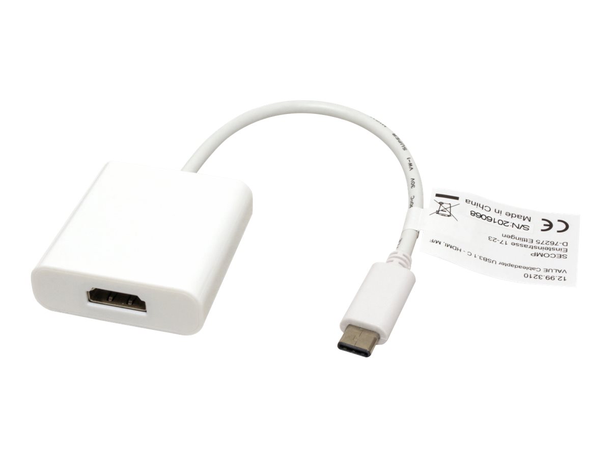VALUE Externer Videoadapter - USB-C - HDMI