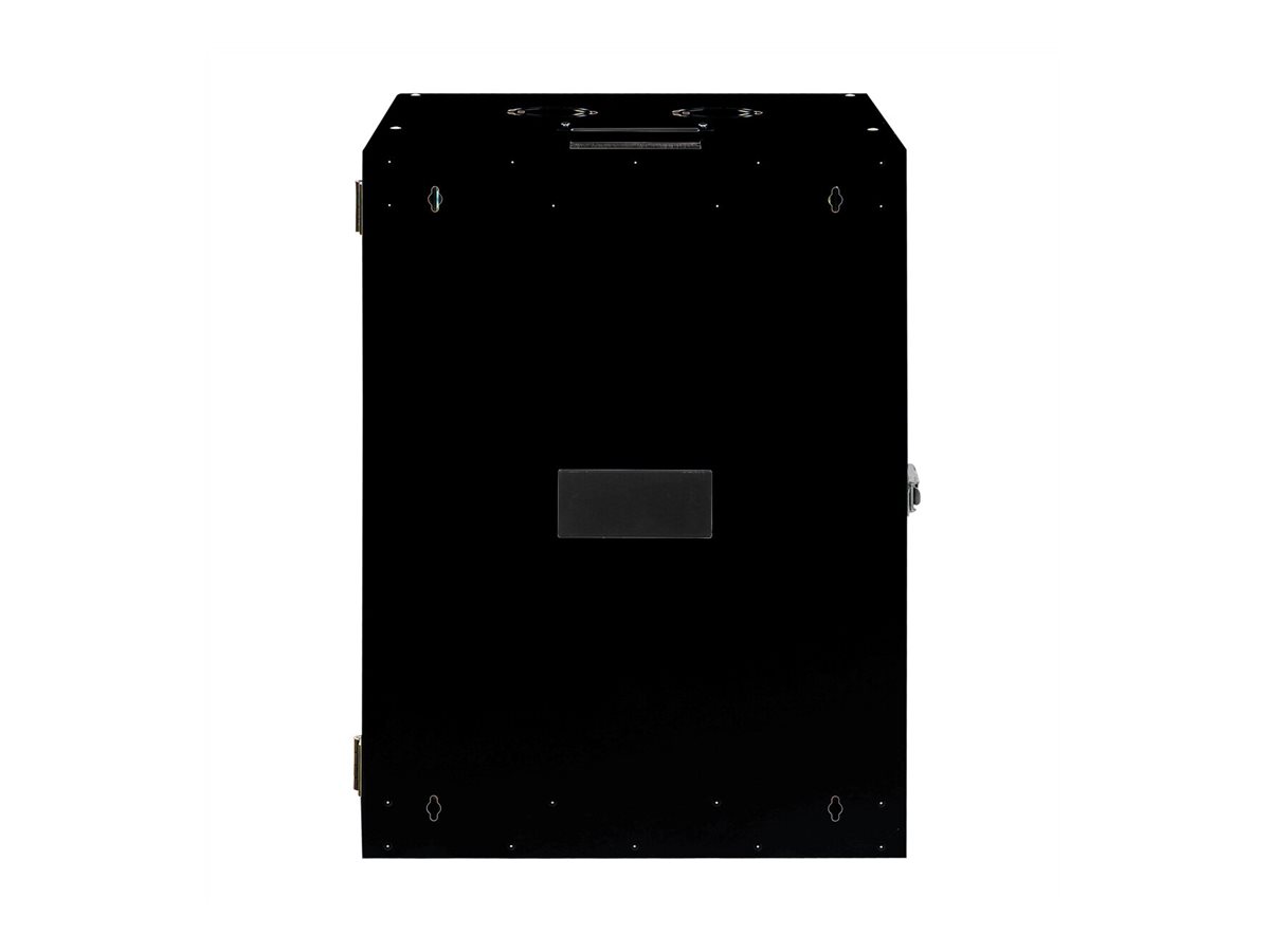 ROLINE Pro - Gehäuse - geeignet für Wandmontage - RAL 9005 Jet Black - 16U - 48.3 cm (19)