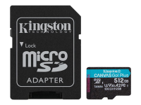 Canvas Go! Plus - Flash-Speicherkarte (microSDXC-an-SD-Adapter inbegriffen) - 512 GB