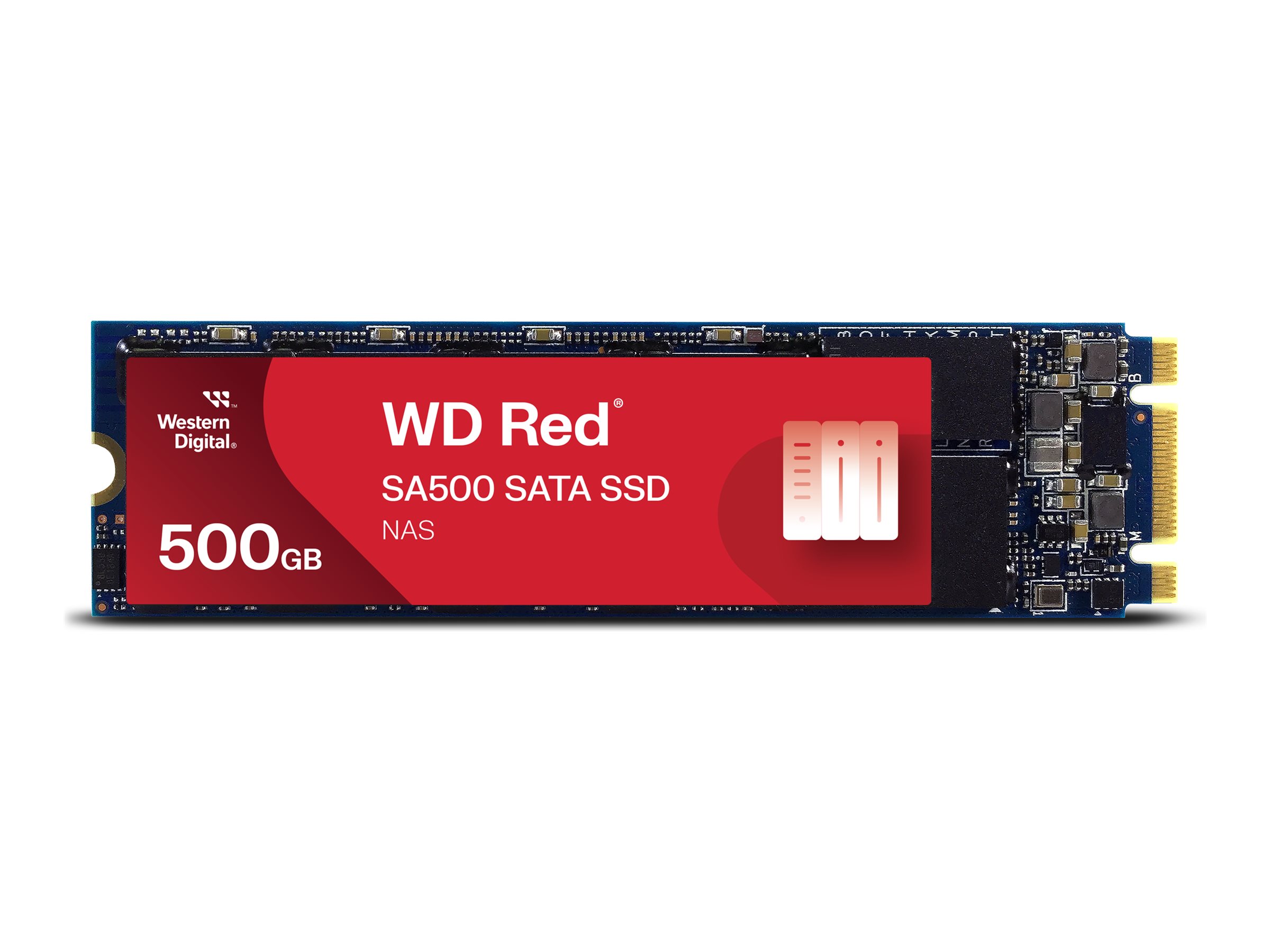 WD Red SA500 WDS500G1R0B - SSD - 500 GB - intern, Ansicht 3