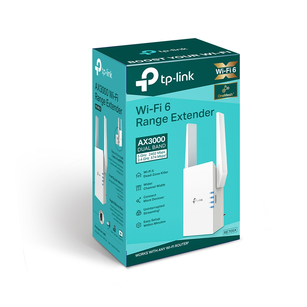 TP-LINK RE705X V1 - Wi-Fi-Range-Extender - GigE, Ansicht 2