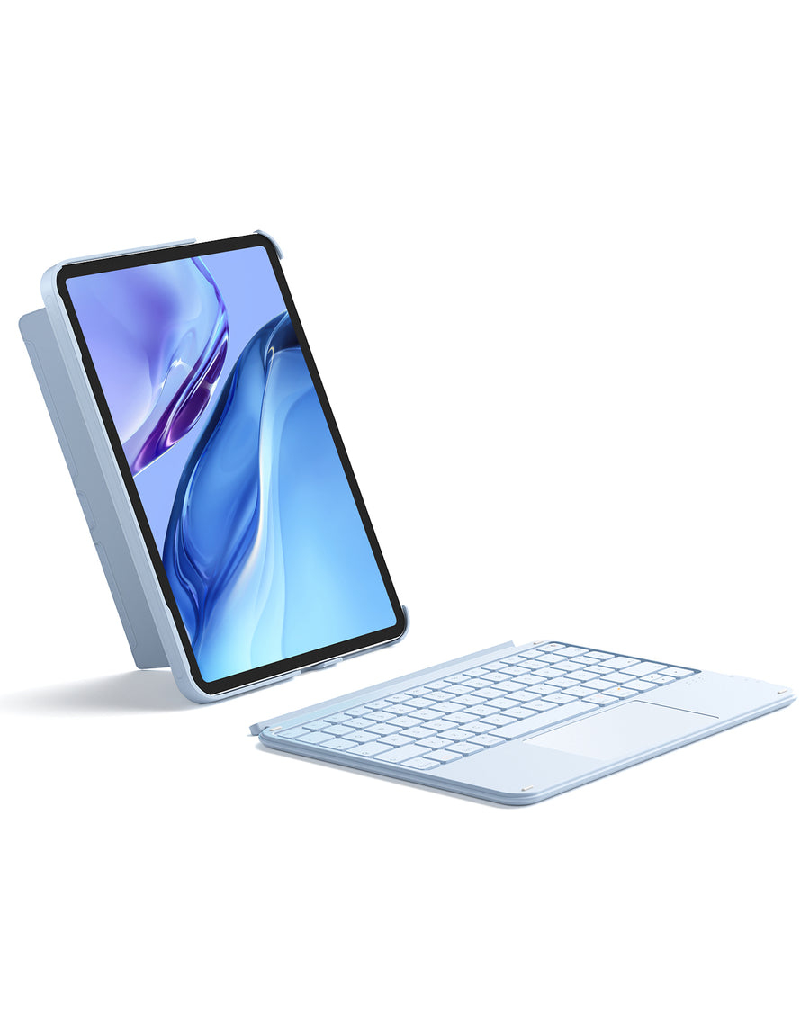 Inateck Keyboard iPad Air 4/5Gen Com. blue - Tastatur - TL: Deutsch, QWERTZ, Ansicht 2